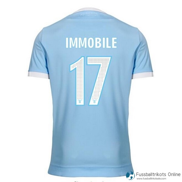 Lazio Trikot Heim Immobile 2017-18 Fussballtrikots Günstig